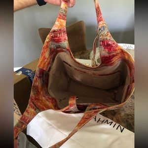 BRAHMIN purse, Carla Melbourne tote, style # R921760